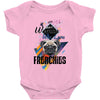 who loves frenchies Baby Bodysuit