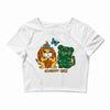 scaredy cats Crop Top
