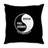 decca records Throw Pillow
