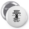 Best Friend Pug Pin-back button