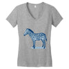 caged Women's V-Neck T-Shirt