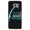 bends over Samsung Galaxy S7