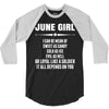 Super June Girl 3/4 Sleeve Shirt