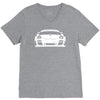 rs racing cup car carrera turbo race tuning V-Neck Tee