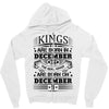 Real Kings Are Born On December 9 Zipper Hoodie