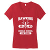 hawking av club middle school Women's V-Neck T-Shirt