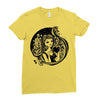 beautiful gir Ladies Fitted T-Shirt