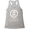 low flying motorcycles Racerback Tank