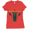 boba lives! Ladies Fitted T-Shirt