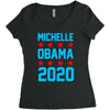 michelle obama 2020 Women's Triblend Scoop T-shirt