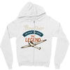 brother  the pilot the myth the legend Zipper Hoodie