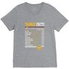 Taurus Facts Servings Per Container V-Neck Tee