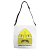 lemongrab unacceptable Adjustable Strap Totes