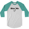 bite me 3/4 Sleeve Shirt