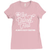 love yourself first always keep fighting Ladies Fitted T-Shirt