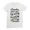 pumpkin spice hocus pocus and cozy sweaters Ladies Fitted T-Shirt