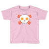 Bacon Egg Skull Toddler T-shirt