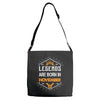 Legends are born in November Adjustable Strap Totes