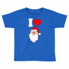 i love santa noel Toddler T-shirt