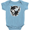 orca storm Baby Onesie