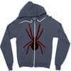 black widow spider Zipper Hoodie
