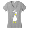 mine seagulls Women's V-Neck T-Shirt