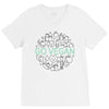 go vegan 3 V-Neck Tee