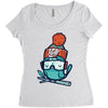 net Women's Triblend Scoop T-shirt