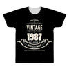 premium vintage 1987 classic perfectly aged limited edition All Over Men's T-shirt
