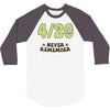 never remember 3/4 Sleeve Shirt