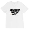 Hamburger V-Neck Tee
