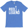 reel legend funny lure father's day country fishing bass humor T-Shirt