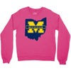 ohio for michigan Crewneck Sweatshirt