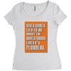 video games lied to me Women's Triblend Scoop T-shirt