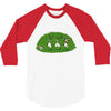 run away and keep going 3/4 Sleeve Shirt