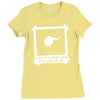this is an old picture of me funny Ladies Fitted T-Shirt