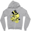 triceratop hat Zipper Hoodie