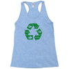 rock paper scissors Racerback Tank