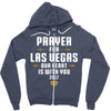 Prayer for Las Vegas, Our Heart Is With You, 2017 Zipper Hoodie