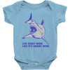 live every week like its shark week Baby Onesie