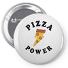 Pizza Power Pin-back button