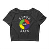 simon says funny Crop Top
