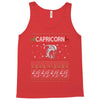 capricorn christmas ugly sweater Tank Top