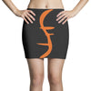 helix of heroes funny retro sci fi superhero symbol cool logo Mini Skirts