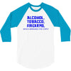 funny t shirt alcohol tobacco firearms who's bringing the chips tee 3/4 Sleeve Shirt