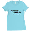 43. amerika suk 023 Ladies Fitted T-Shirt