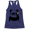 panda bear Racerback Tank