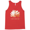 i give zero fox Tank Top