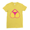 love (2) Ladies Fitted T-Shirt