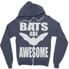 bats are awesome Zipper Hoodie